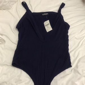 Navy blue bodysuit
